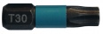 Torzn bit 1/4" Impact Black T30, 25mm 2 ks Makita B-63694