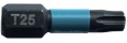 Torzn bit 1/4" Impact Black T25, 25mm 2 ks Makita B-63688