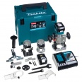 Makita DRT50RTJX2 Aku kombinovan frzka s psluenstvm Li-ion LXT 18V/5,0Ah
