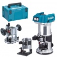 Makita DRT50ZJX2 Aku kombinovaná frézka s příslušenstvím Li-ion 18V, bez aku Z Makita DRT50ZJX2 Aku kombinovaná frézka s příslušenstvím Li-ion 18V, bez aku Z