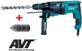 Makita HR2631FT kombinované kladivo s AVT a výměnným sklíčidlem 2,4J,800W Makita HR2631FT kombinované kladivo s AVT a výměnným sklíčidlem 2,4J,800W
